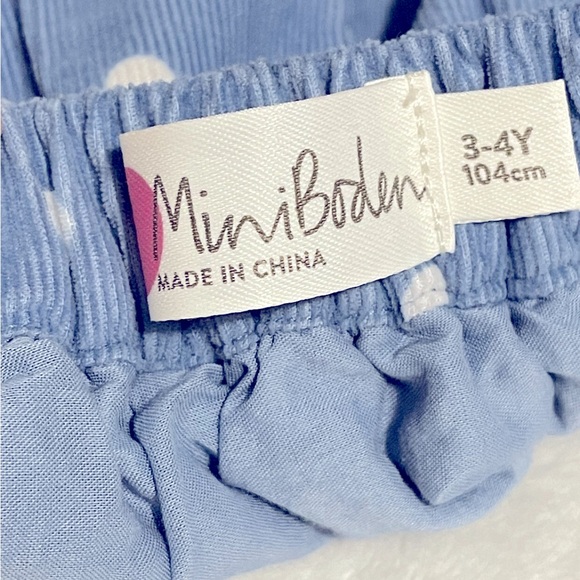 Mini Boden Frosty Corduroy Skirt - Picture 2 of 3